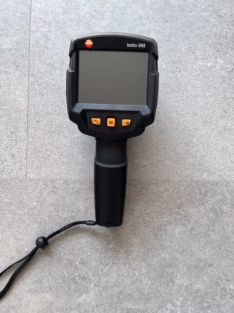 warmtebeeldcamera voor onderhoud, service en reparatie 